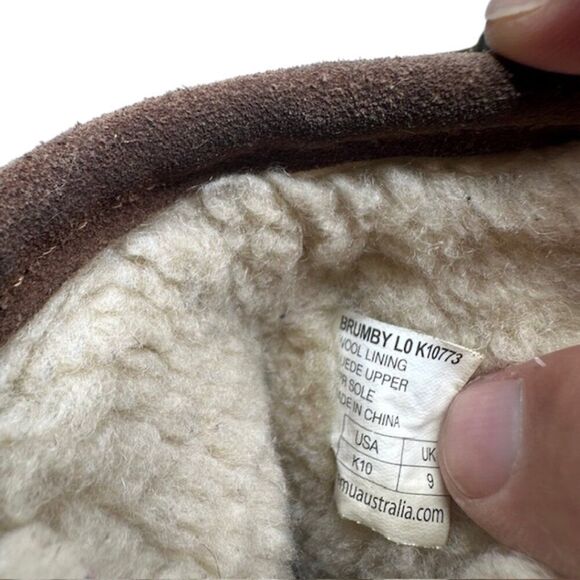 Emu Australia Brumby Lo Kids Midcalf Boot in Brown Size 12 (Kids) - Picture 10 of 11